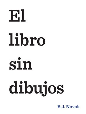 cover image of El libro sin dibujos (Edición mexicana)
